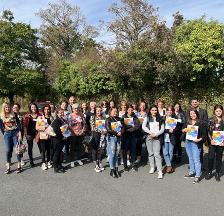 Les participants à la journée d'intégration (VYV 3 Terres d'Oc)