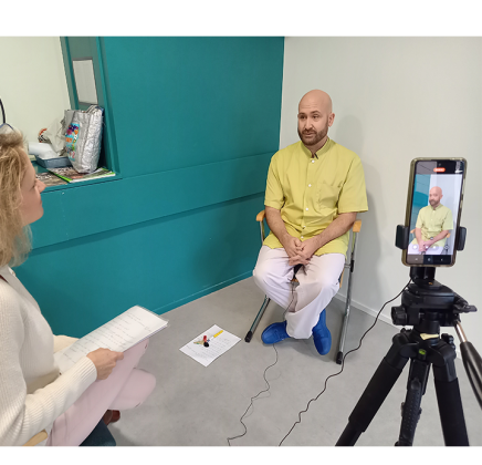 Fanch au moment de l'ITW