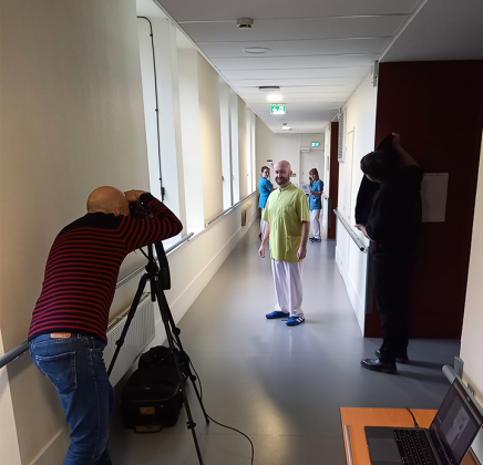 Fanch durant le shooting