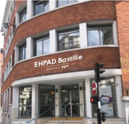 Ehpad Bastille, géré par VYV 3 Ile-de-France