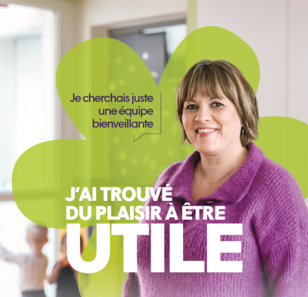 Thérèse, auxiliaire de puériculture