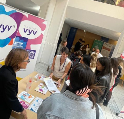 Les équipes de VYV 3 mobilisées au congrès de la FNESI