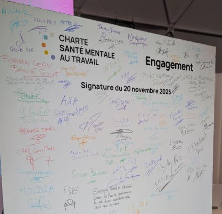 VYV 3 a signé la charte santé mentale