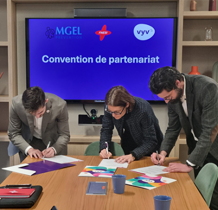Les 3 partenaires signent la convention