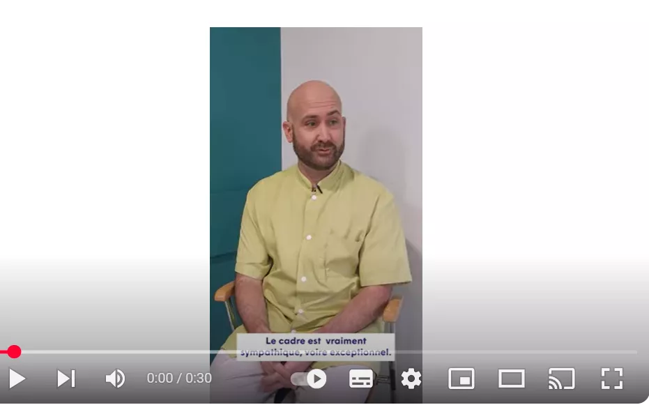 Vidéo de Fanch, aide-soignant