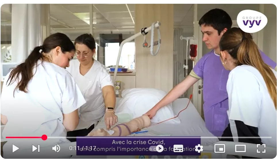 Vidéo de présentation de l'IFSI Lesparre-Médoc