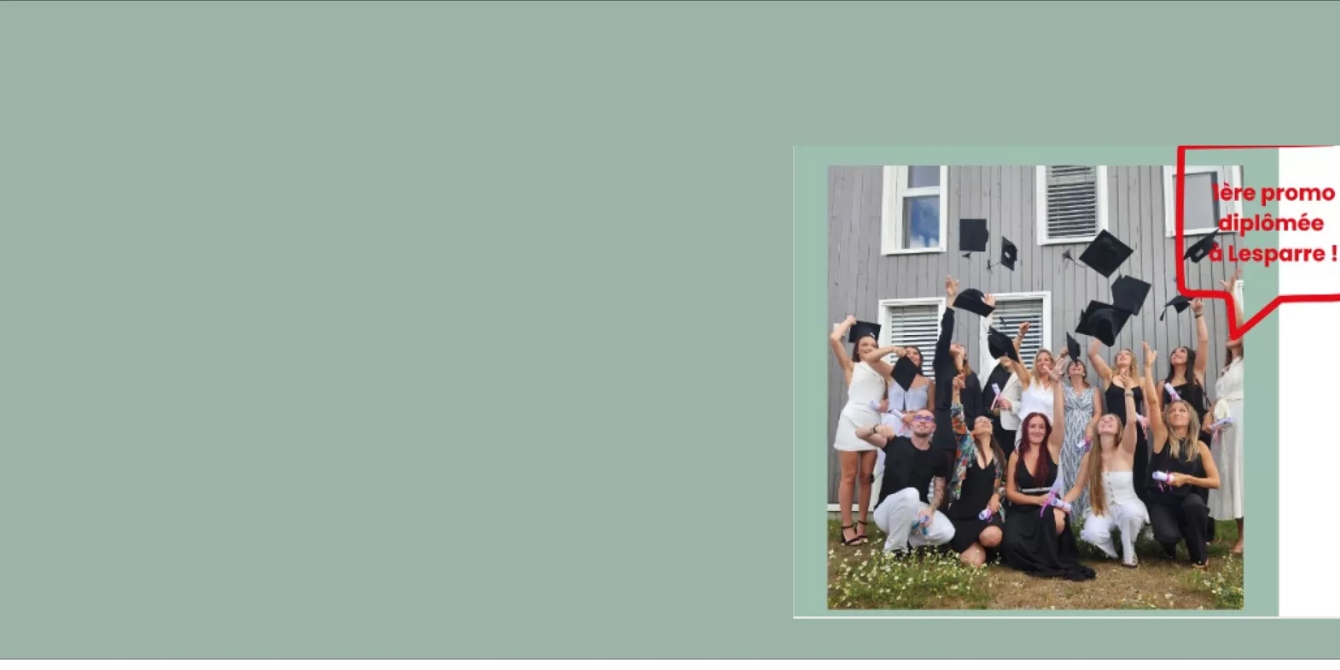 1ère promotion de l'IFSI Lesparre-Médoc